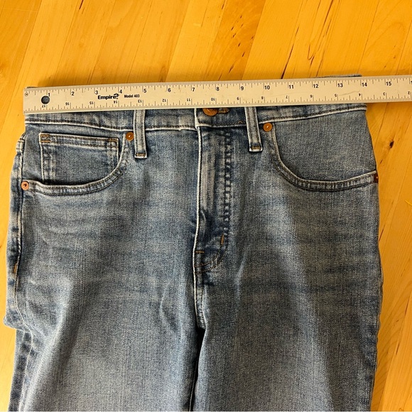 Madewell Blue Denim 9" Mid-Rise Skinny Jeans Women Casual Medium Wash Size 27. - Picture 5 of 11